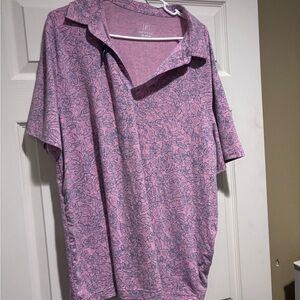 George Pink Floral Casual Button Down Shirt